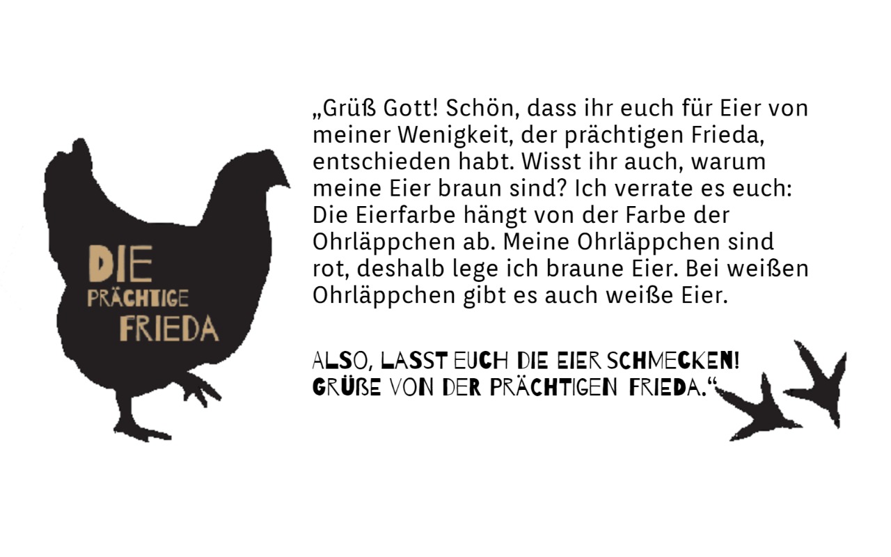 Bild von Henne auf Hühnerhof Gut Hollern: die prächtige Frieda